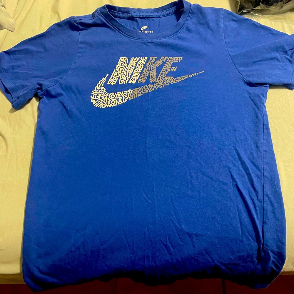 Blue Nike T-shirt.  Youth size Large